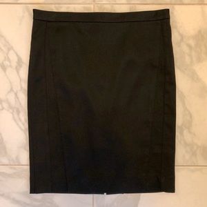 NWOT BCBG Maxazria black tuxedo pencil skirt